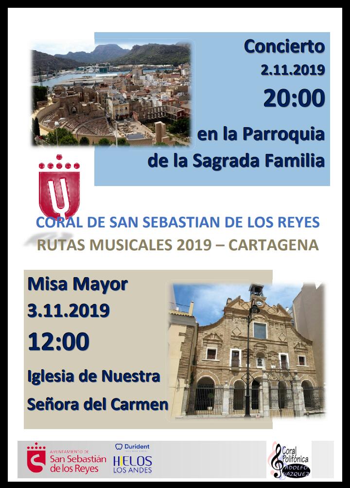 RUTAS MUSICALES - Parroquia Sagrada Familia (Más info aquí)