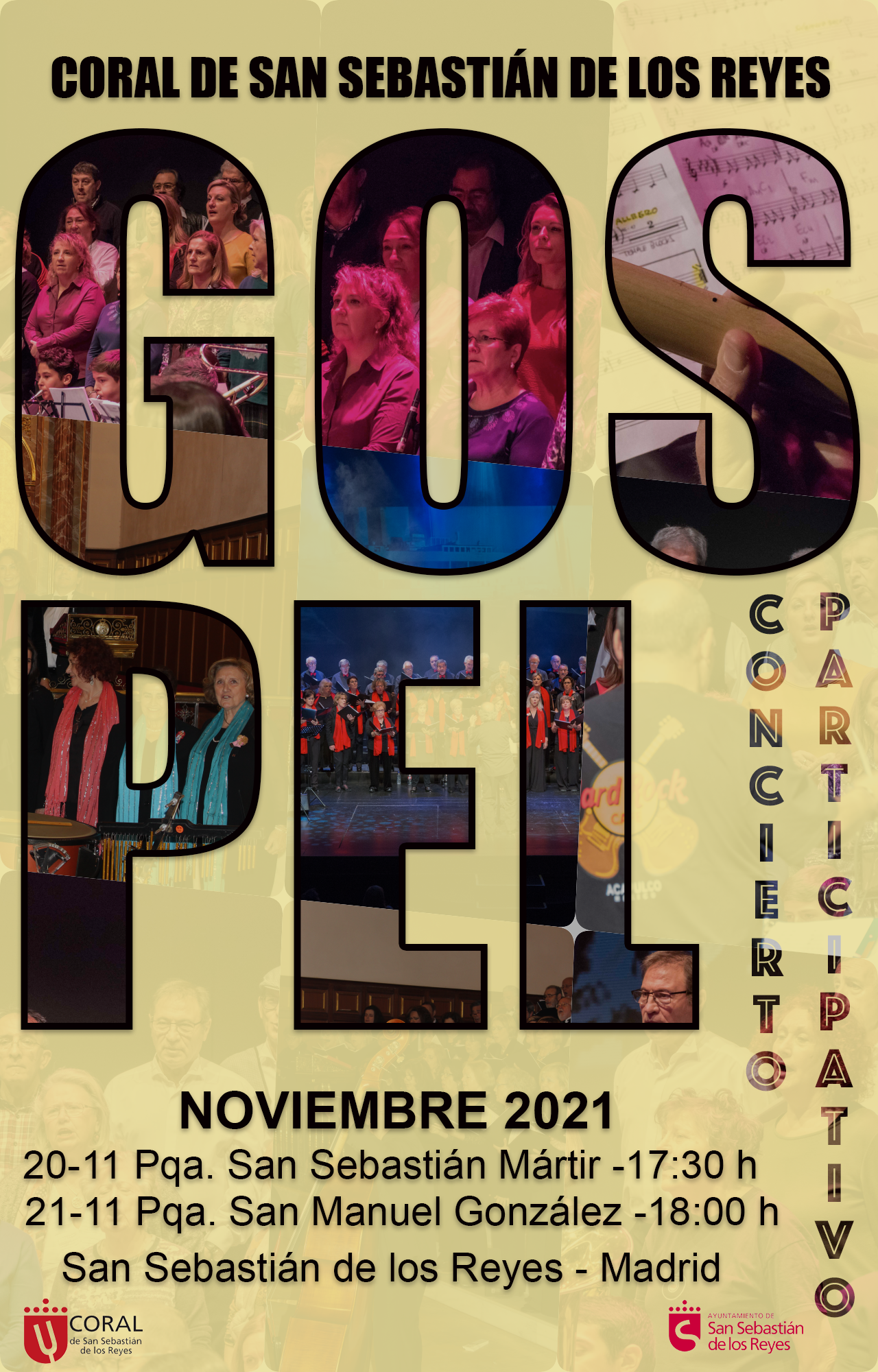 Concierto Participativo de Gospel Nov-2021