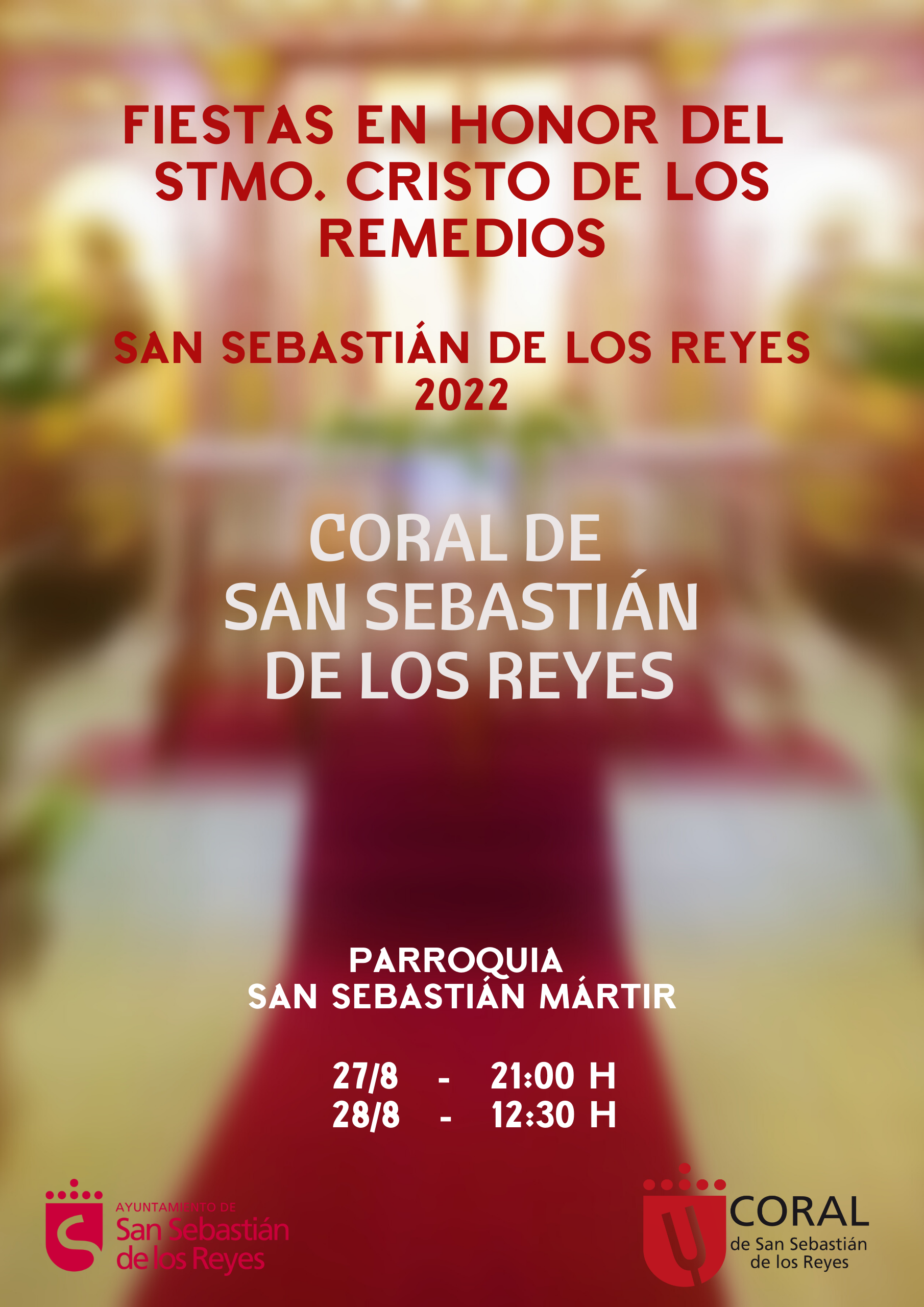 Semana en honor al Stmo. Cristo de los Remedios. San Sebastián de los Reyes 2022